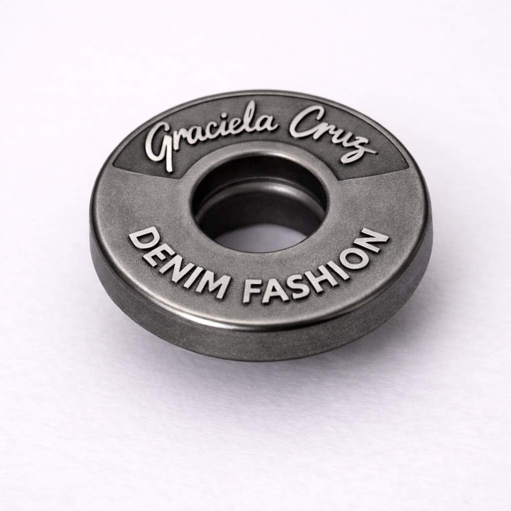 Botones metálicos para denim